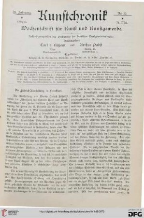 Heft 32 (21. Mai 1885)