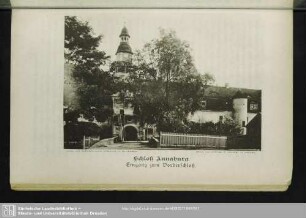 Schloß Annaburg Eingang zum Vorderschloß