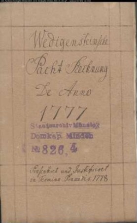 Pachtrechnung