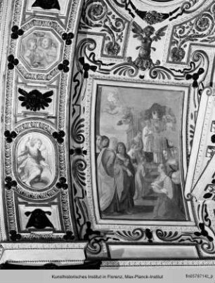 Kapellendekoration : Gewölbedekoration mit Darstellungen aus dem Marienleben