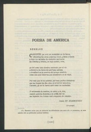 Poesía de América