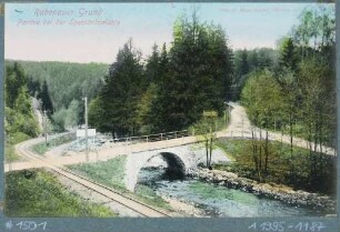 Die Rote Weißeritz bei der Spechtritzmühle in Spechtritz (Rabenau) im Rabenauer Grund