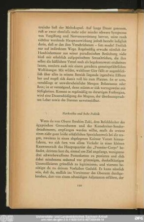 Narkotika und hohe Politik