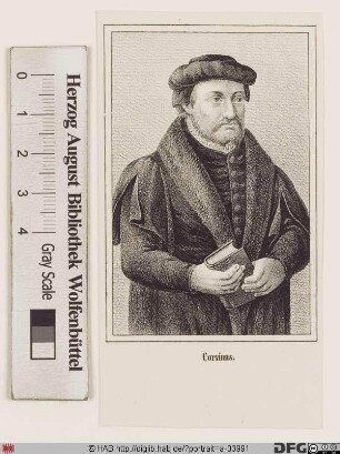 Bildnis Antonius Corvinus (eig. Rabe)