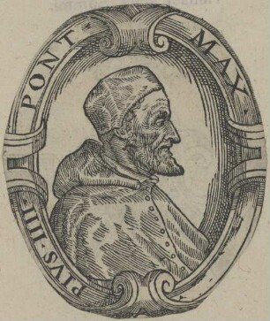 Bildnis von Papst Pivs IIII.