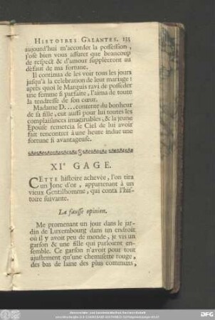 La fausse opinion.