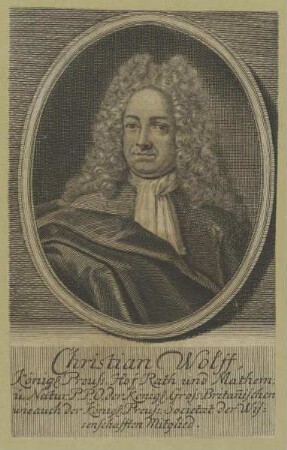 Bildnis des Christian Wolff