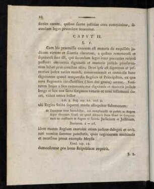 10-18, Caput II.