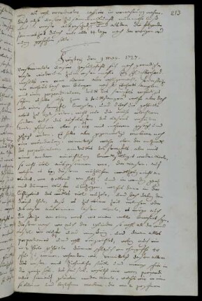 Freytag den 9 may. 1727.