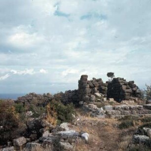 Samothrake, Paläopolis. Toranlage. Die bergwärtige Toranlage