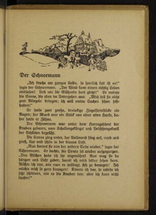 Der Schneemann