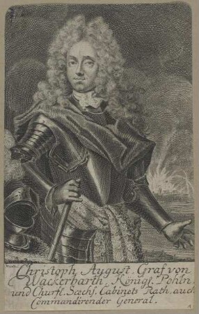 Bildnis des Christoph August von Wackerbarth
