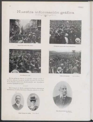 [Fotografía de] En la Plaza de Armas