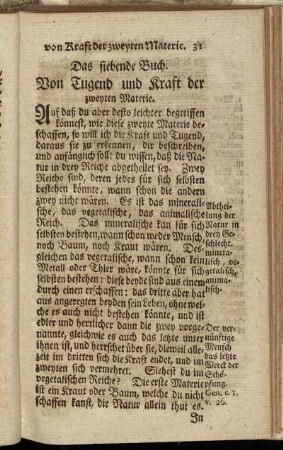 Das siebende Buch. - Das zwölfte Buch.