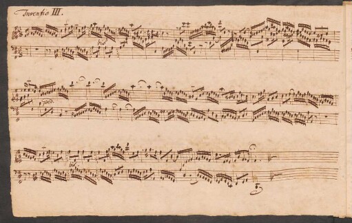 Inventionen; cemb; D-Dur; BWV 774