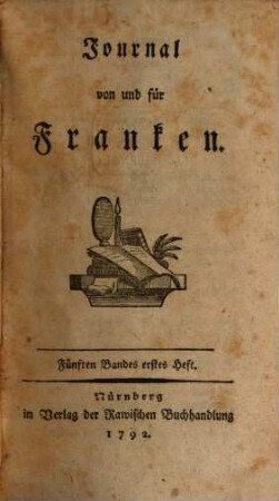 Journal von und für Franken. 5. 1792