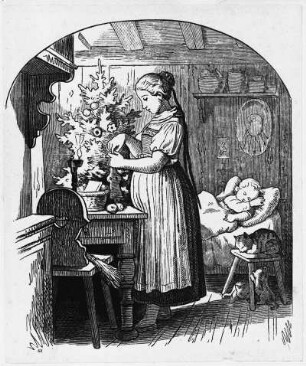 Die Mutter am Christabend