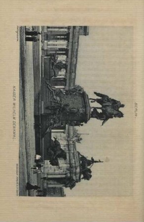 Kaiser Wilhelm Denkmal. Berlin