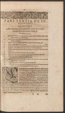 Pars Tertia De Iudicialibus.