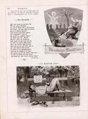 "Die entsetzte Waschfrau" "Praktisch"