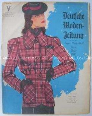 Frauenzeitschrift "Deutsche Moden-Zeitung" u.a. über die Bayreuther Festspiele