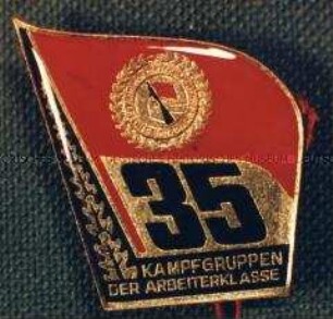 Kampfgruppen der Arbeiterklasse, 35. Jahrestag der DDR-Gründung