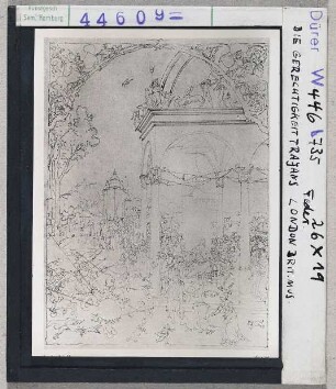 Albrecht Dürer: Die Gerechtigkeit Trajans. London, British Museum