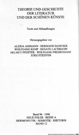 Lebenstexte : literarische Selbststilisierung englischer Frauen in der frühen Neuzeit