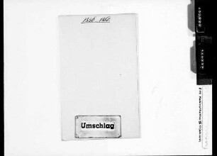 Miszellen (1846-1860)
