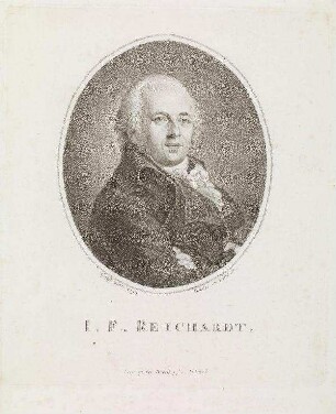 Bildnis von Johann Friedrich Reichardt (1752-1814)