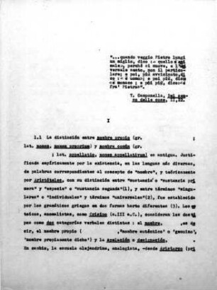 1-67, Kapitel I