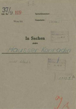 Hausser, Konradin