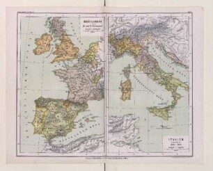 West-Europa im 16. und 17. Jahrhundert. / Italien in der Zeit von 1500 - 1800.