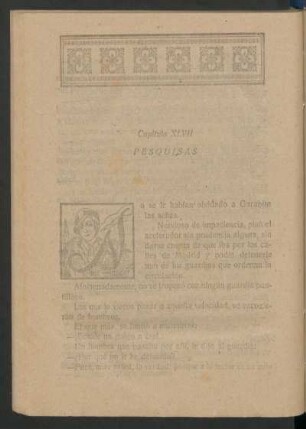 Capítulo XLVII - Pesquisas