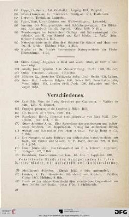 Verschiedenes (Nr. 466-556)