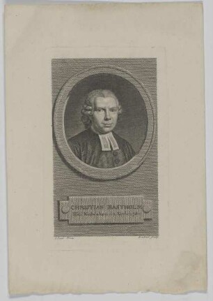 Bildnis des Christian Bastholm
