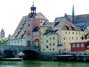 Regensburg: Altstadtpanorama