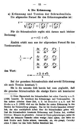 4. Die Krümmung