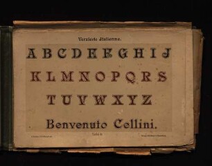 Verzierte Italienne - Tafel 61