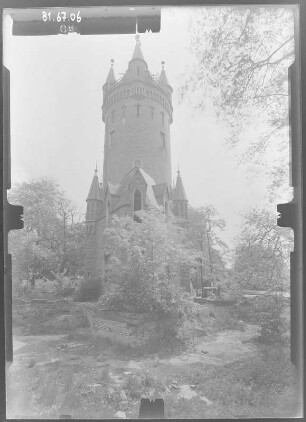 Potsdam-Babelsberg. Flatowturm (1853-1856; J. H. Strack) im Park