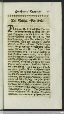 Der General-Procurator