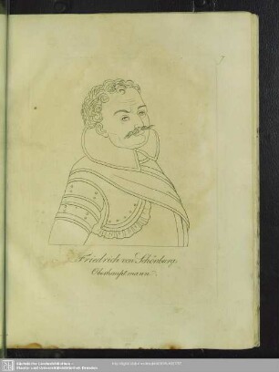 Friedrich von Schönburg, Oberhauptmann