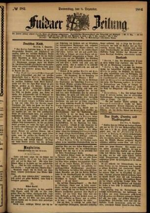 Ausgabe vom Donnerstag, den 09. Dezember 1886.