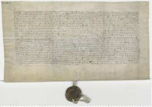 Gegenurkunde des Herzogs Wilhelm von Braunschweig und Lüneburg zu UAa 1439 Februar 18 I.