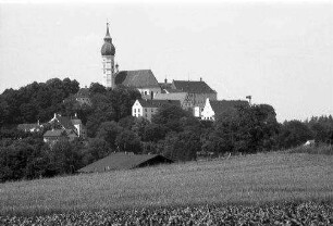 Andechs: Kloster Andechs, Gesamtansicht