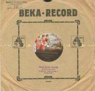 Beka-Record-Plattenhülle