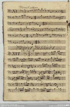 16. Anonymus, Andante, F-Dur