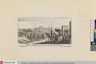 Veuë et Perspectiue de Sainct Iean de Latran de Rome