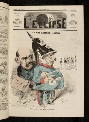 L' Eclipse: journal hebdomadaire politique, satirique et illustré