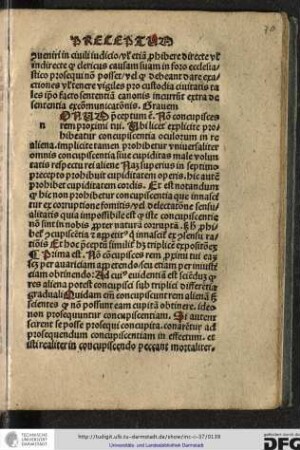 [N]onum preceptum est Non concupisces rem proximi tui, ubi licet explicite prohibeatur concupiscentia oculorum in re aliena...